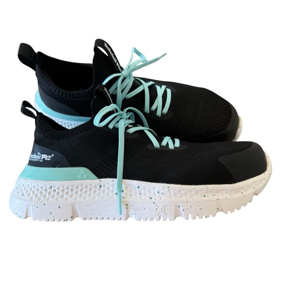 Timberland PRO Women’s size  6M Setra Slip-On Composite Safety Toe Shoes Black - Picture 3 of 9